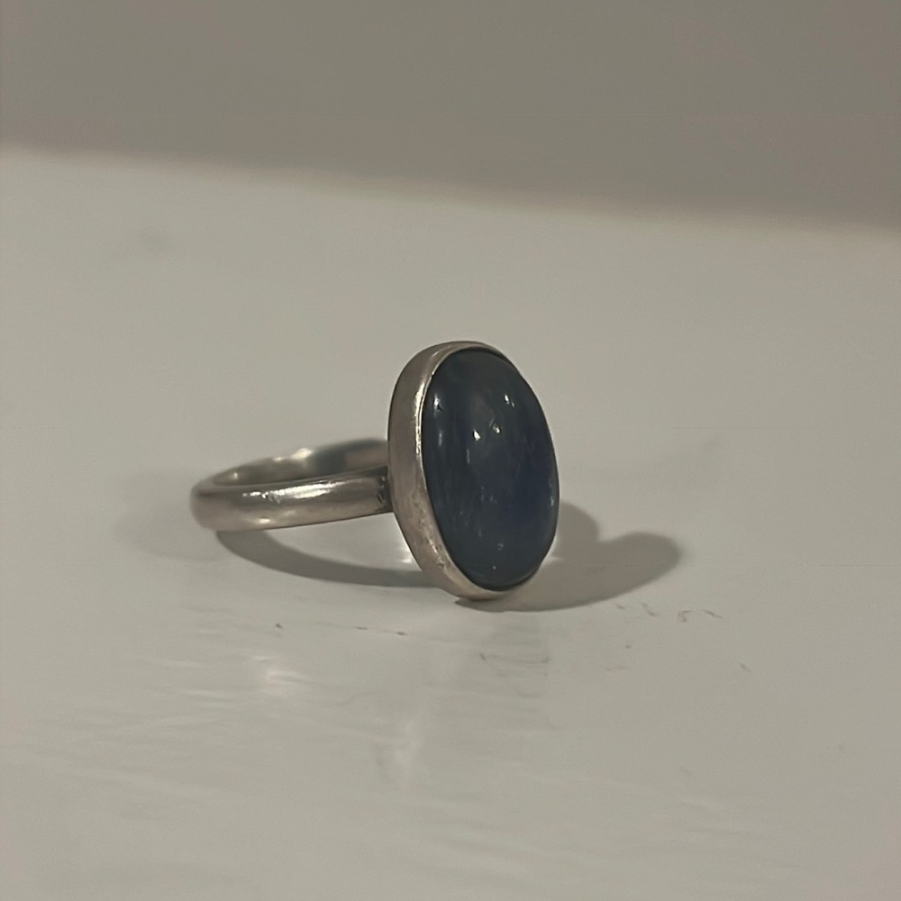 Blue Kyanite Size 7 Ring